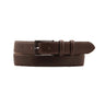 Men's Leather Belt – Dark Brown