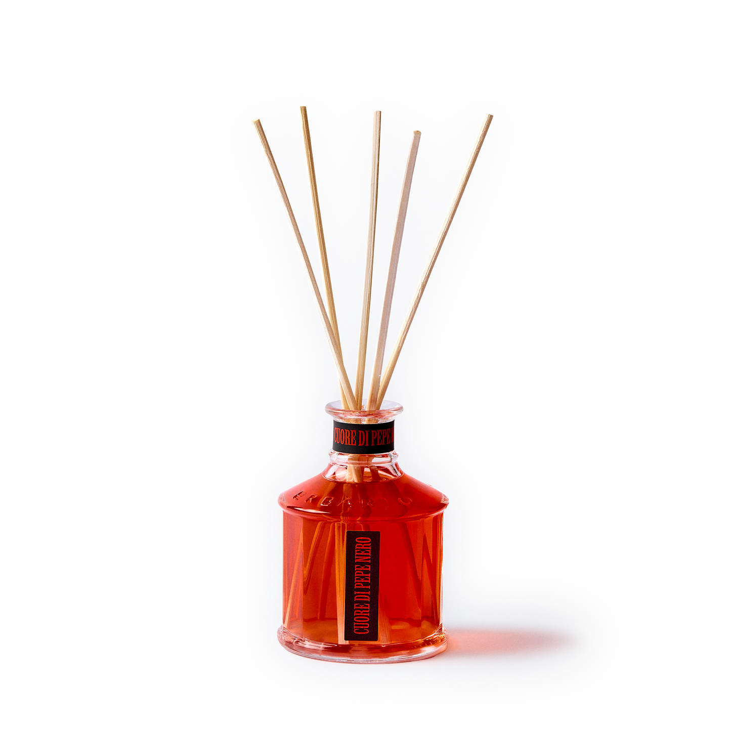 Cuore di Pepe Nero home fragrance diffuser 250ml by Erbario Toscano – Sicilian orange and black pepper