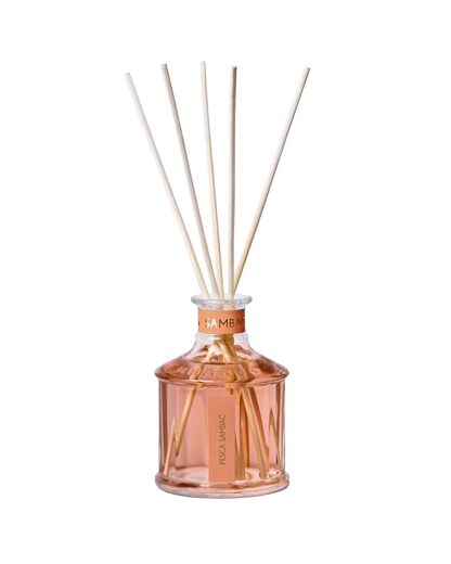 Pesca Sambac home fragrance diffuser 250ml by Erbario Toscano – Tuscan peach and Sambac jasmine