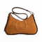 Gitana Aria Shoulder Bag Suede Caramel/Chocolate