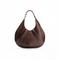 Gitana Onda Tote Bag Pebble Calf Cioccolato