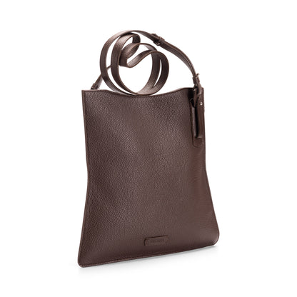 Simona Crossbody Bag Brown - Side View Detail