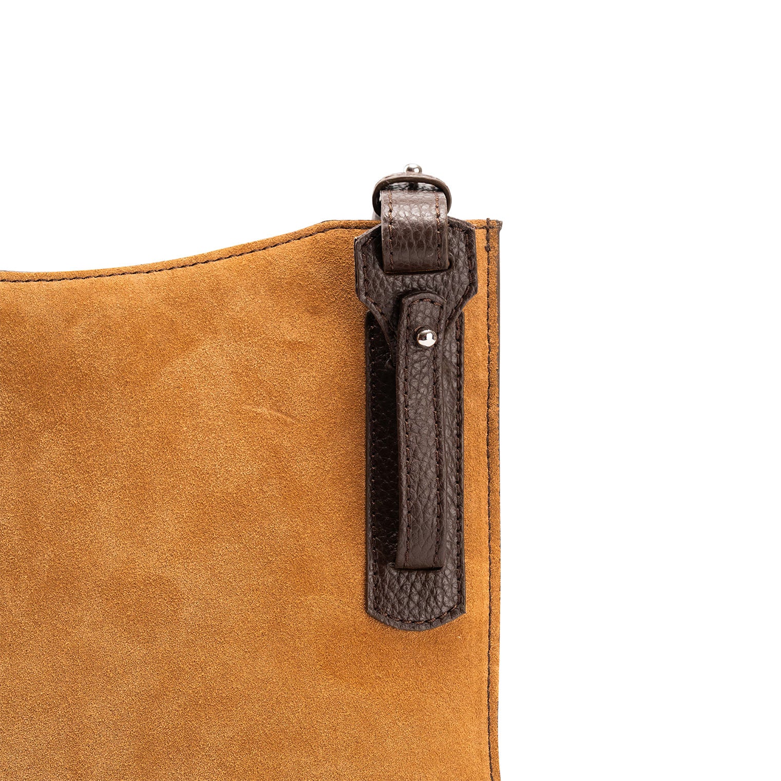 Simona Crossbody Caramel - Adjustable Strap Detail