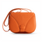 Gitana Yara Crossbody Bag Pebble Calf Orange