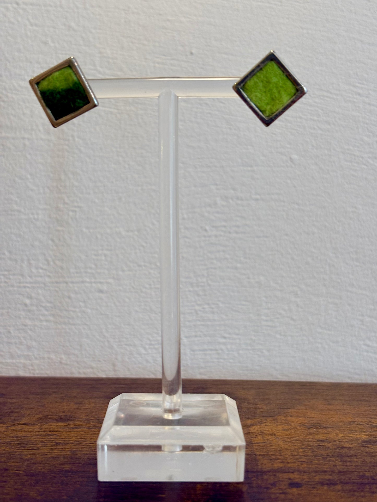 Stud Square Earrings