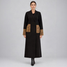Cappotto a Vestaglia Nuno Milano in Lana Merino Infeltrita Grigia