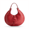 Gitana Luna Tote Bag Vitello martellato Amaranto