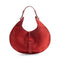 Gitana Luna Tote Bag Suede Scarlet