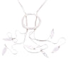 Collier à Nouer Motif Cercle et Feuilles